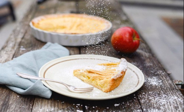 Assiette et tarte